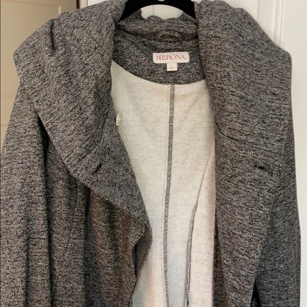 Light Pea Coat - Picture 4 of 5